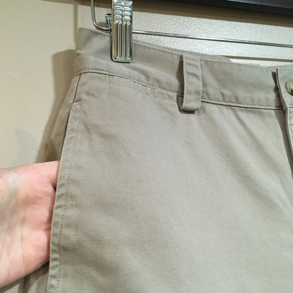 Polo Ralph Lauren Classic Chino Shorts‎ Boys 12 Tan Khaki Preppy School Uniform